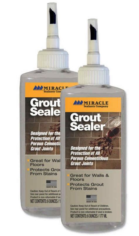 how to use miracle sealants grout sealer